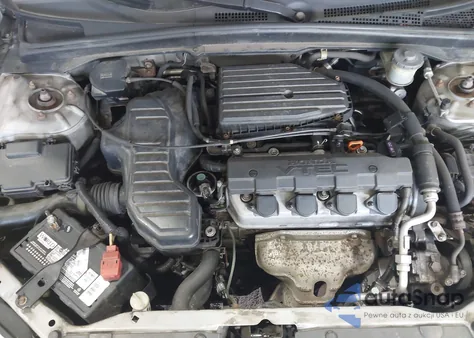 2003 Honda Civic Ex from USA, damaged, VIN 2HGES26753H610980